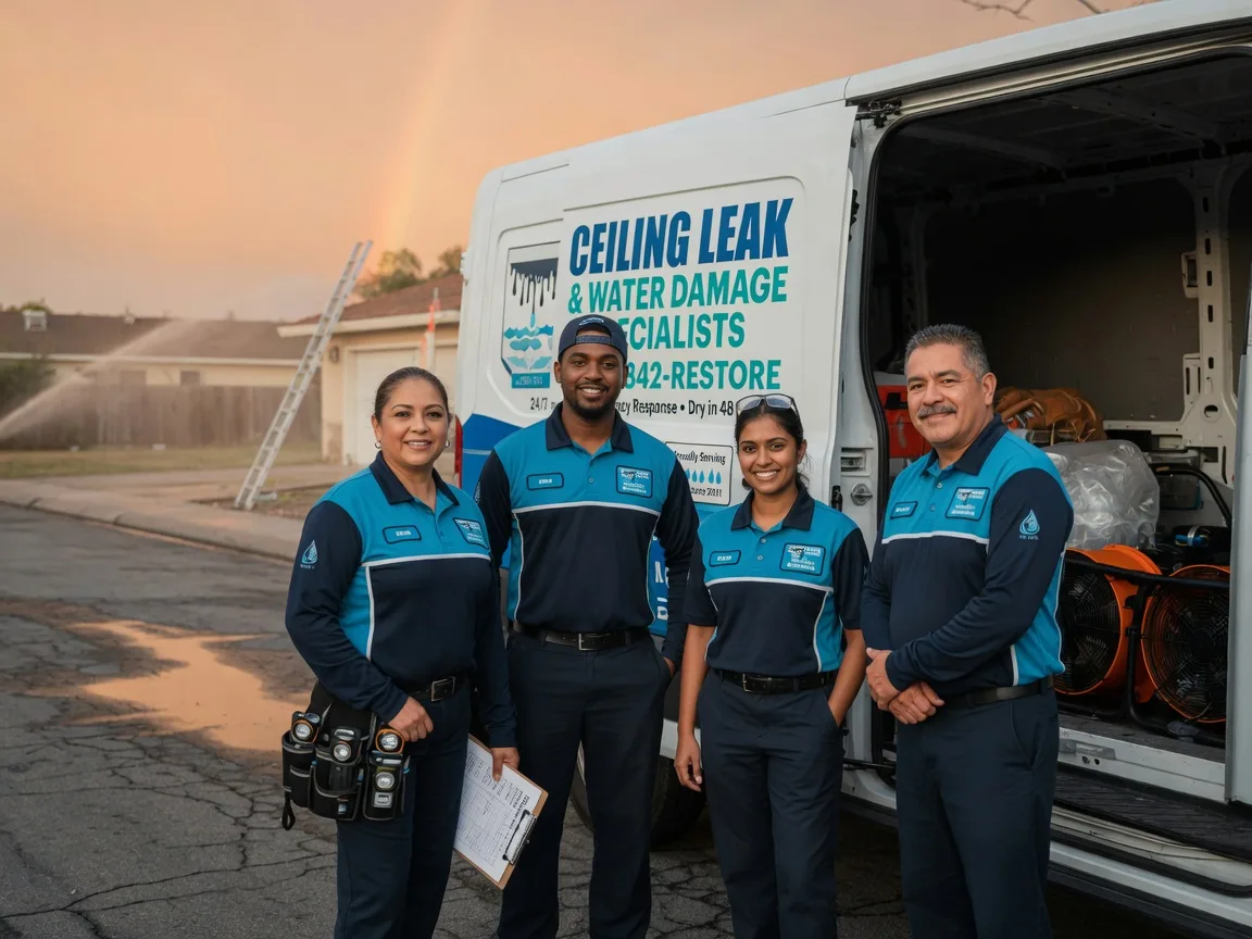 Ceiling Leak Cleanup company in Rochester, PA