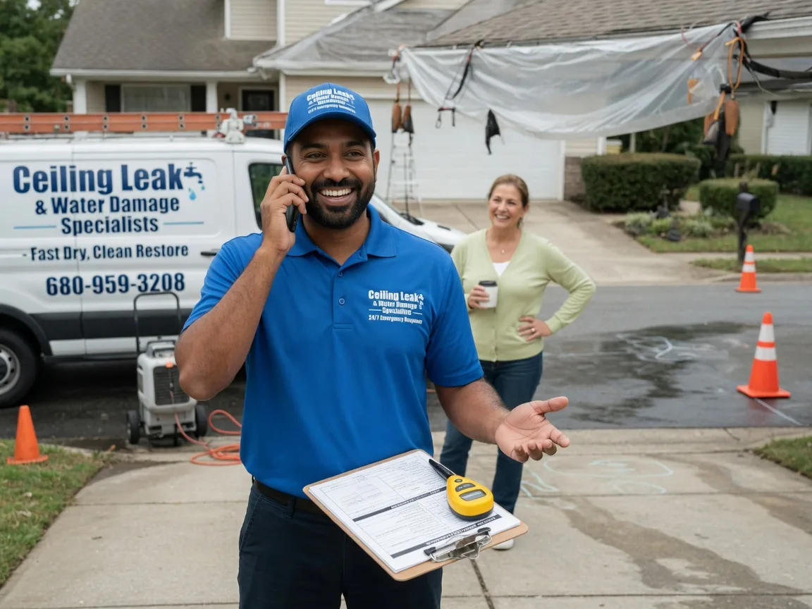 Ceiling Leak Cleanup Rochester, PA FAQs